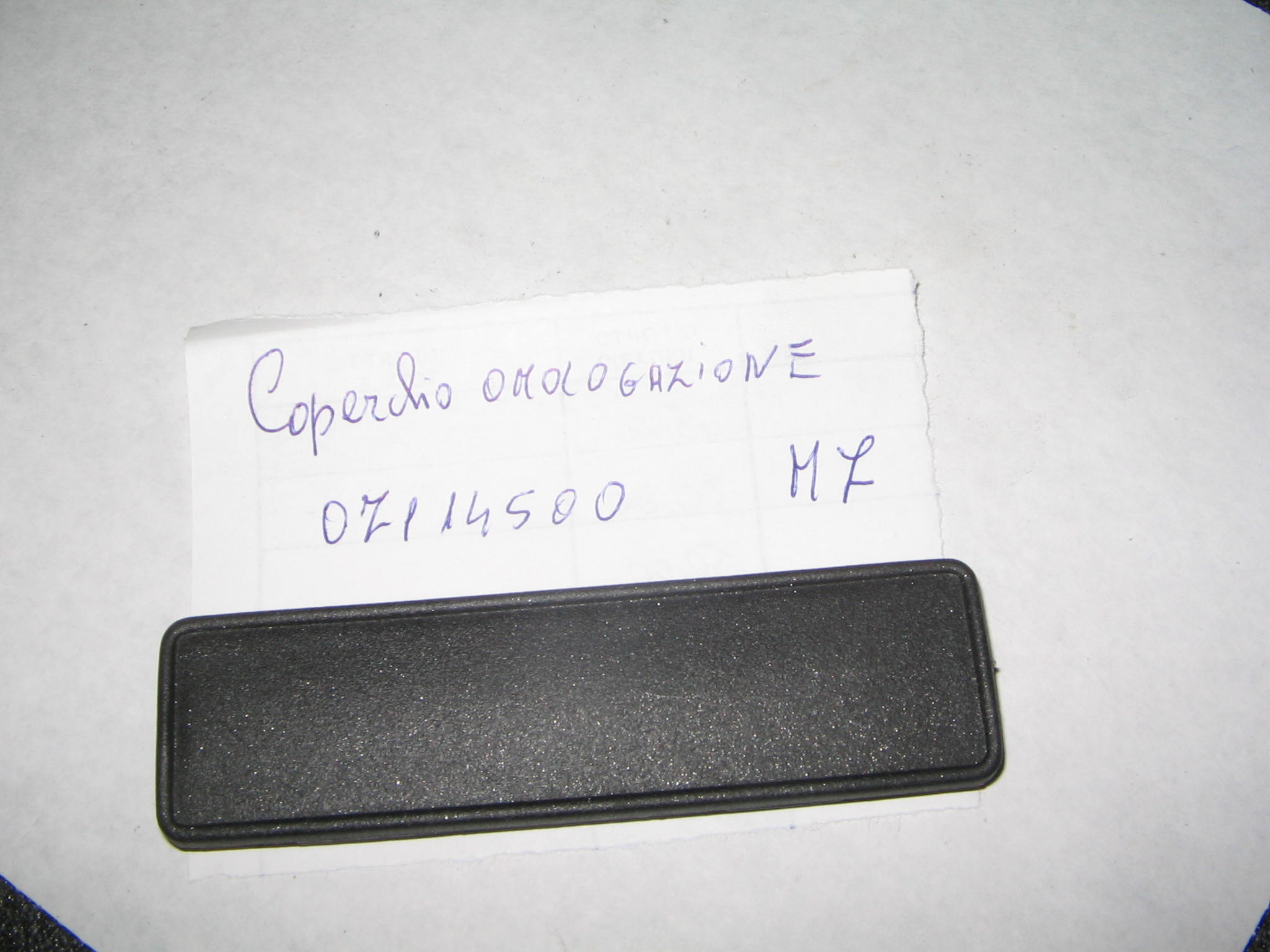 MALAGUTI COPERCHIO OMOLOGAZIONE N.10011